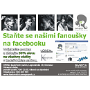 STAŇTE SE NAŠIMI FANOUŠKY NA FACEBOOKU