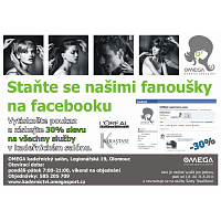 STAŇTE SE NAŠIMI FANOUŠKY NA FACEBOOKU