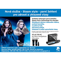 NOVÁ SLUŽBA - STEAM STYLE - PARNÍ ŽEHLENÍ