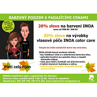 BAREVNÝ PODZIM S INOA A 20% SLEVOU